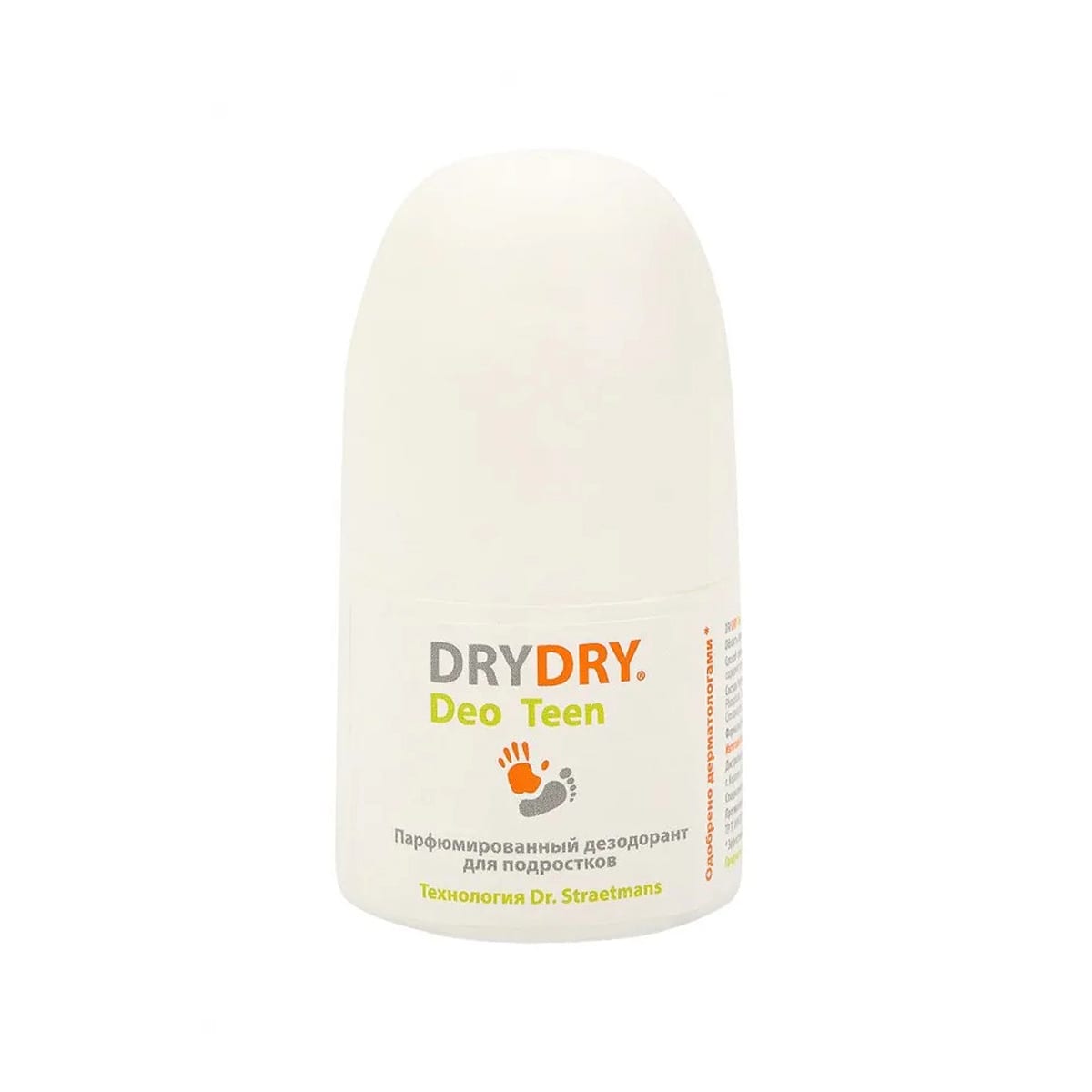 Дезодорант для подростков Dry Dry Deo Teen Roll-on, парфюмированный, 50 мл.