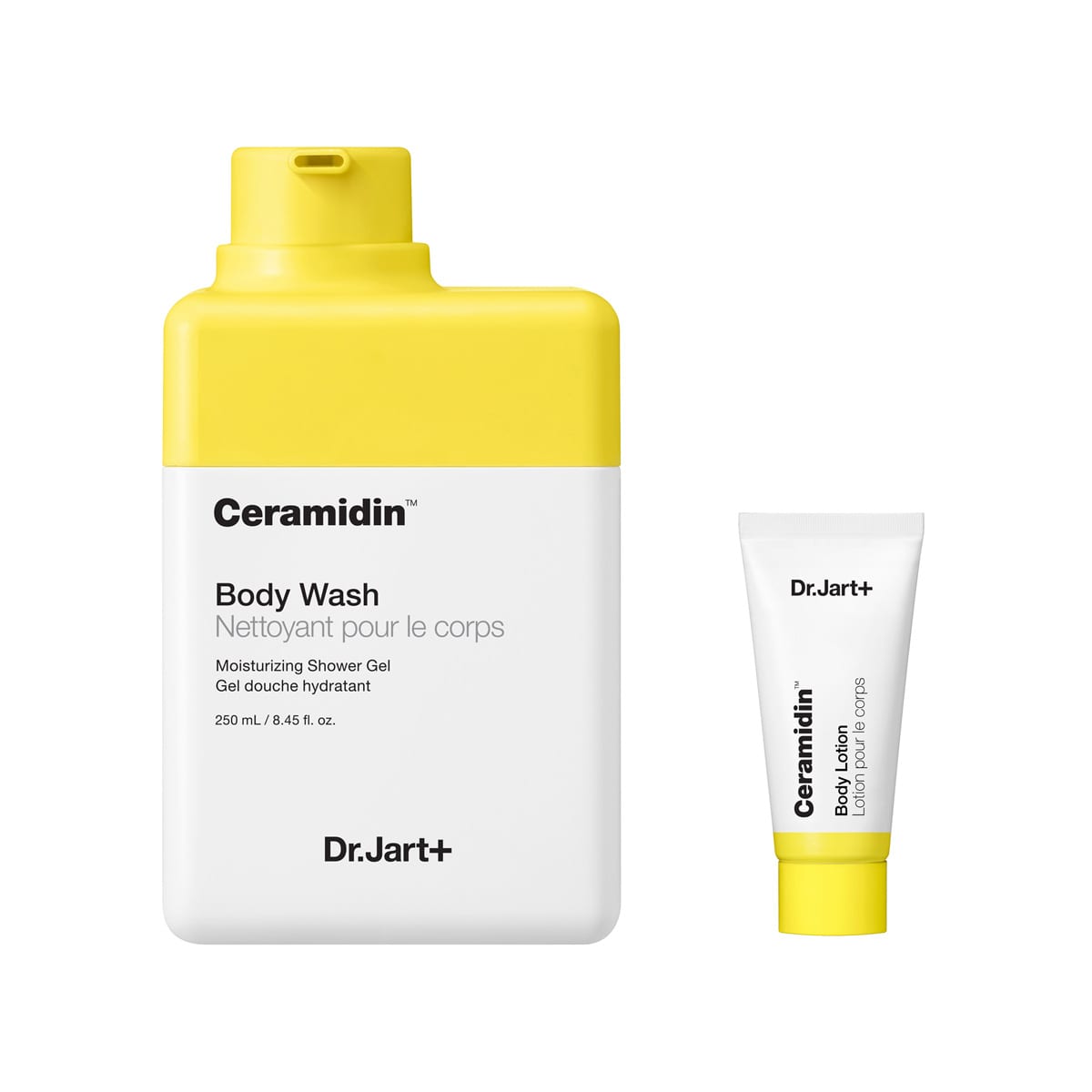 Ceramidin, лосьон для тела (250 мл) + гель для душа (30 мл)