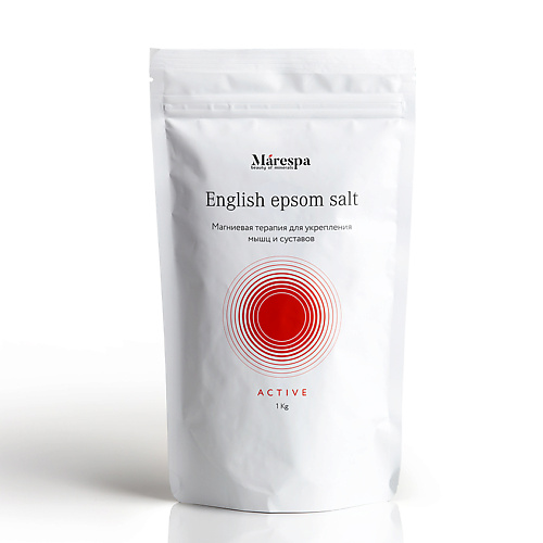 Английская соль для ванн с эфирными маслами розмарина и мяты — укрепление мышц и суставов, 1 кг